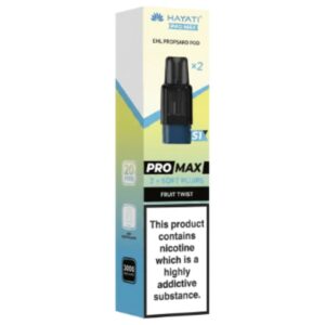 Fruit Twist Pro Max S1 Prefilled Pods by Hayati