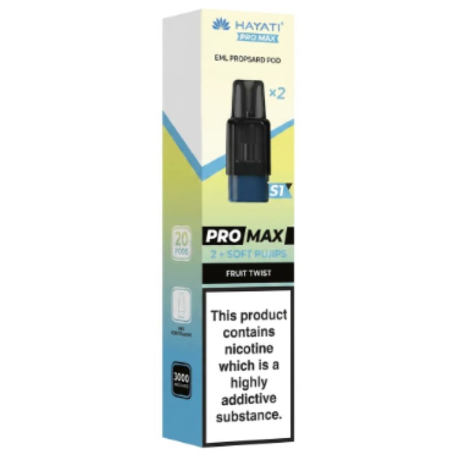 Fruit Twist Pro Max S1 Prefilled Pods by Hayati