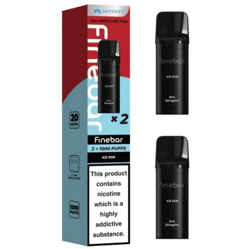 Ice Pop Finebar Prefilled Pods by Hayati