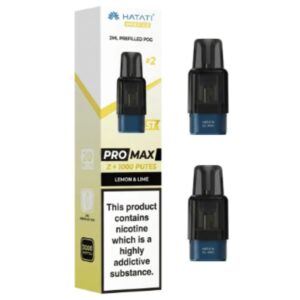 Lemon & Lime Pro Max S1 Prefilled Pods by Hayati