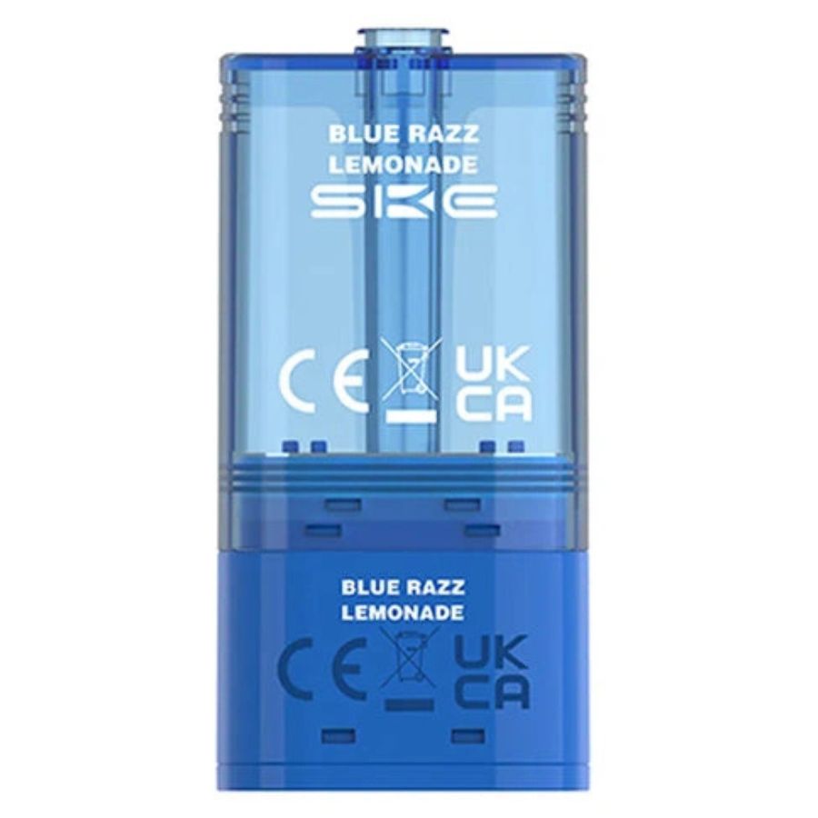Blue Razz Lemonade Crystal 30K Pro Max Prefilled Pod & Refill by SKE