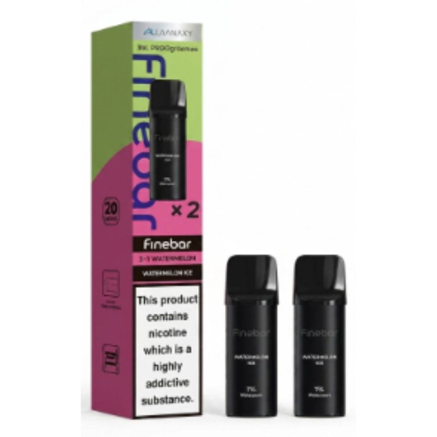 Watermelon Ice Finebar Prefilled Pods by Hayati