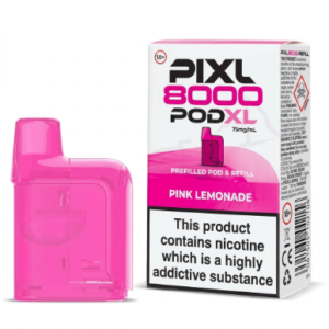 Pink Lemonade Pixl 8000 Prefilled Pod & Refill by Pixl