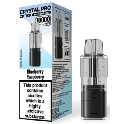 Blueberry Cherry Cranberry CP 10K Prefilled Pod & Refill by Crystal Pro