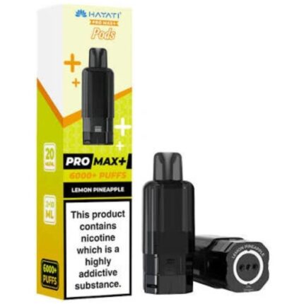 Lemon Pineapple Pro Max Plus 6000 Prefilled Pod & Refill by Hayati
