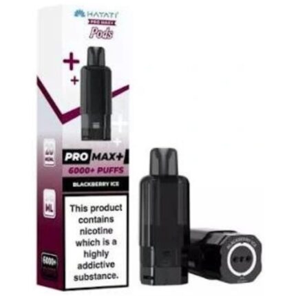 Blackberry Ice Pro Max Plus 6000 Prefilled Pod & Refill by Hayati