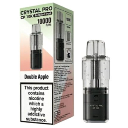 Double Apple CP 10K Prefilled Pod & Refill by Crystal Pro