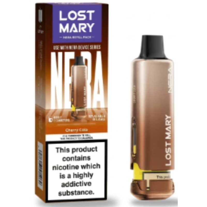 Cherry Cola Nera 15K Prefilled Pod & Refill by Lost Mary