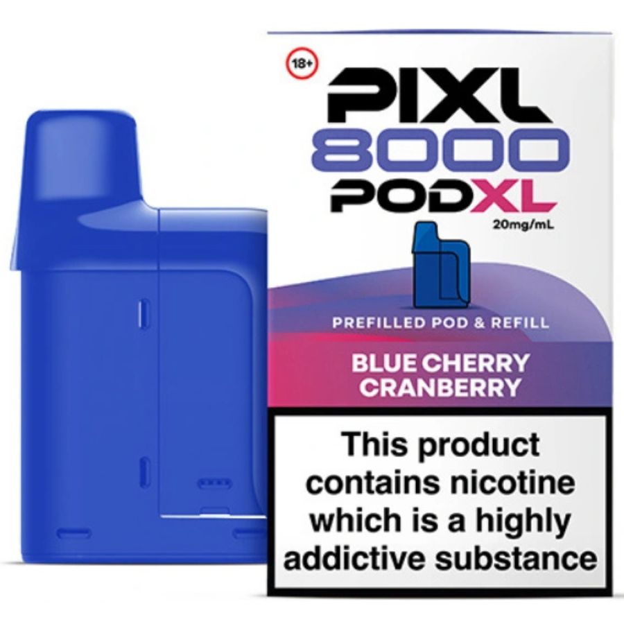 Black Cherry Pixl 8000 Prefilled Pod & Refill by Pixl