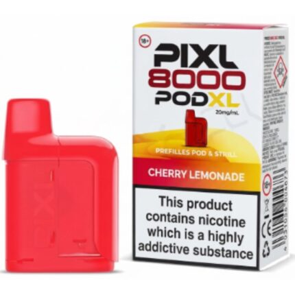 Cherry Lemonade Pixl 8000 Prefilled Pod & Refill by Pixl