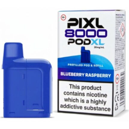 Blueberry Raspberry Pixl 8000 Prefilled Pod & Refill by Pixl