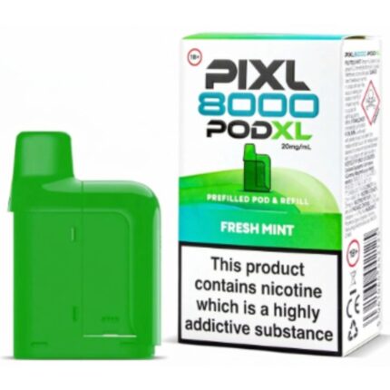 Fresh Mint Pixl 8000 Prefilled Pod & Refill by Pixl