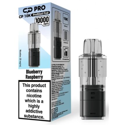 Blueberry Raspberry CP 10K Prefilled Pod & Refill by Crystal Pro
