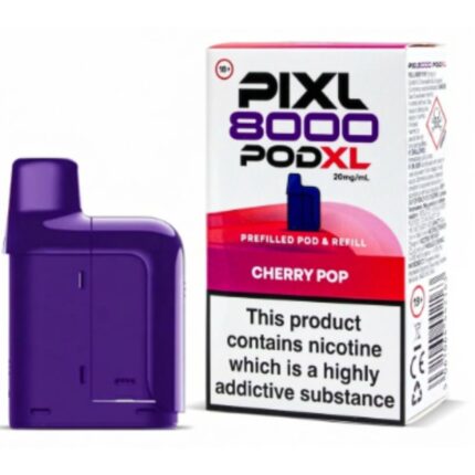 Cherry Pop Pixl 8000 Prefilled Pod & Refill by Pixl