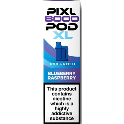 Blueberry Sour Razz Pixl 8000 Prefilled Pod & Refill by Pixl
