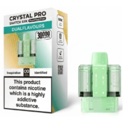 Fresh Mint / Menthol Switch 30K Prefilled Pods by Crystal Pro