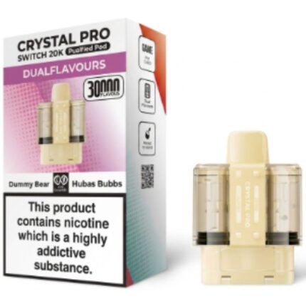 Gummy Bear / Hubba Bubba Switch 30K Prefilled Pods by Crystal Pro