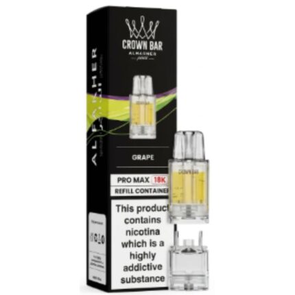 Grape Crown Bar Pro Max 12K Prefilled Pod & Refill by Al Fakher