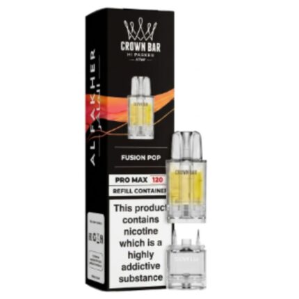 Fusion Pop Crown Bar Pro Max 12K Prefilled Pod & Refill by Al Fakher